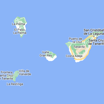 Map showing location of Agulo (28.187780, -17.196780)