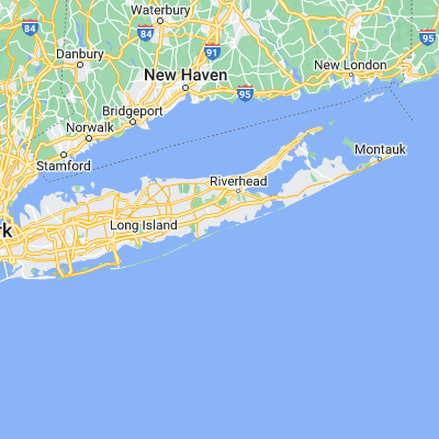 Map showing location of East Moriches (40.805100, -72.760930)