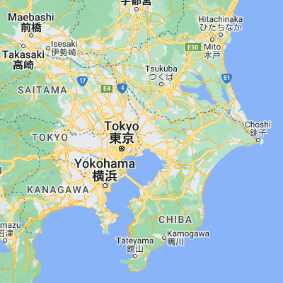 Map showing location of Ichikawa (35.719720, 139.924720)