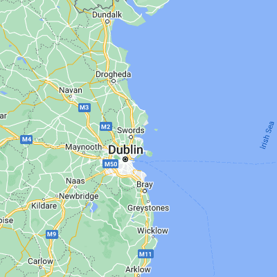 Map showing location of Malahide (53.450830, -6.154440)