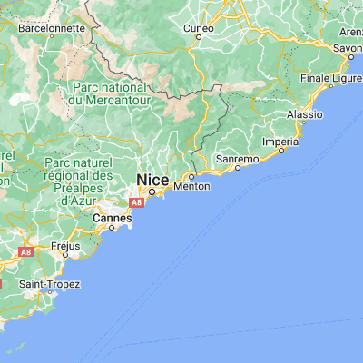Map showing location of Monte-Carlo (43.749650, 7.437010)