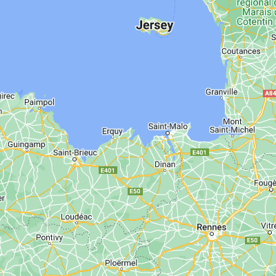Map showing location of Saint-Cast-le-Guildo (48.630280, -2.257770)