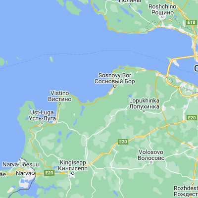 Map showing location of Sista-Palkino (59.800420, 28.910490)