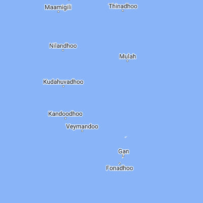 Map showing location of Vilufushi (2.503060, 73.308590)