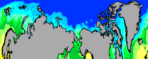 Arctic Ocean Map