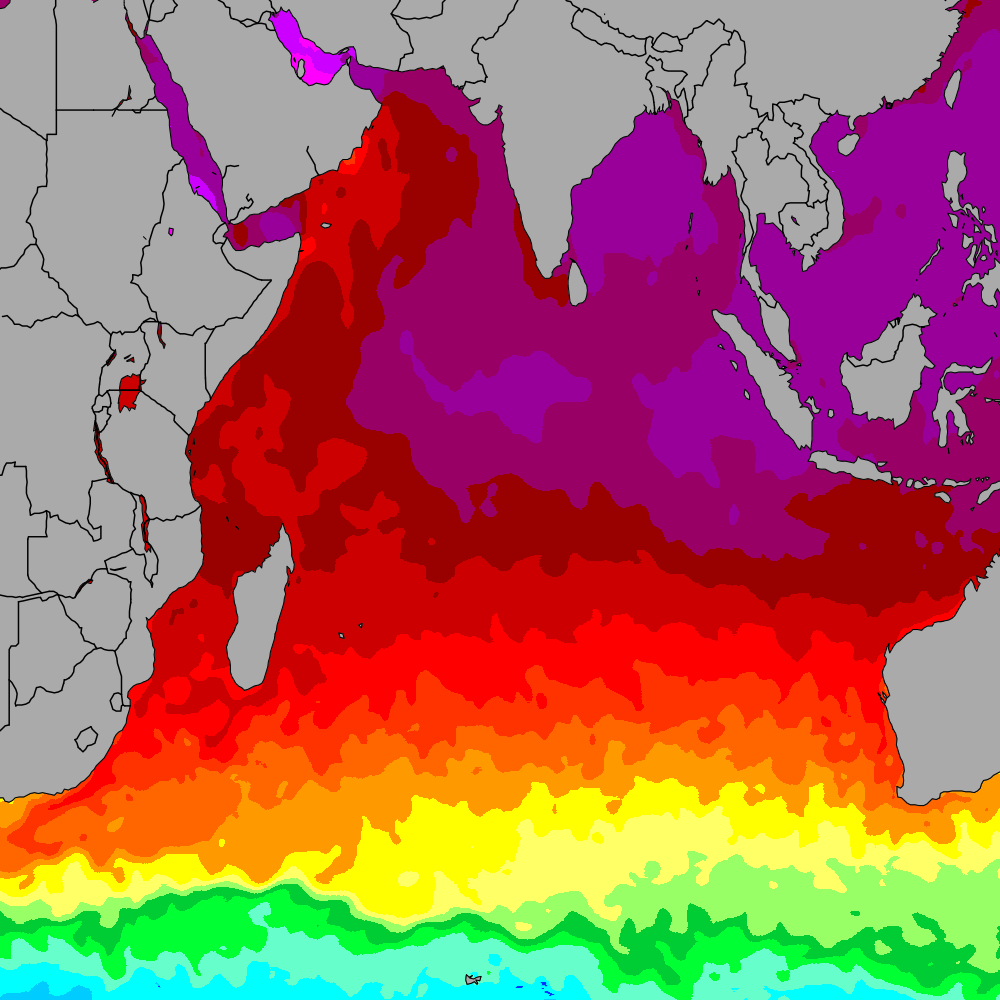 Indian Ocean Sea Temperature and - Indian Ocean