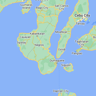 Map showing location of Alangilanan (9.642000, 123.105900)