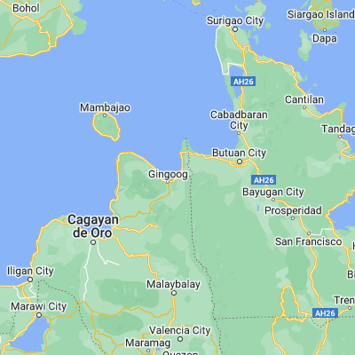 Map showing location of Anakan (8.847780, 125.151390)