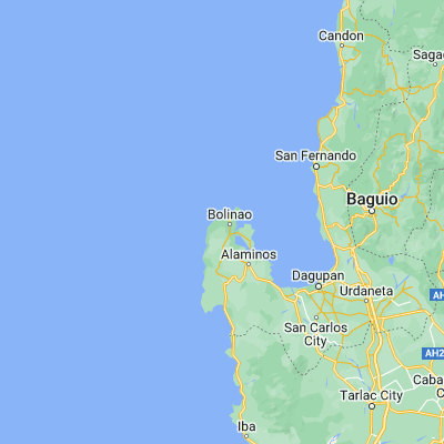 Map showing location of Balingasay (16.357300, 119.856400)