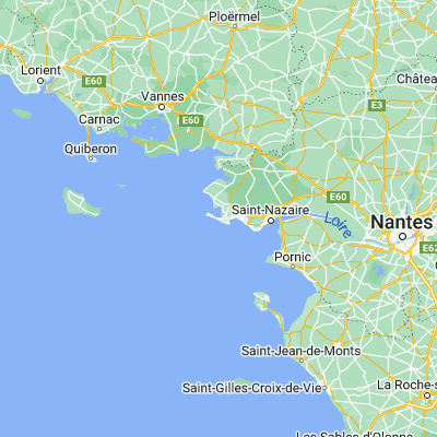 Map showing location of Batz-sur-Mer (47.277500, -2.480270)