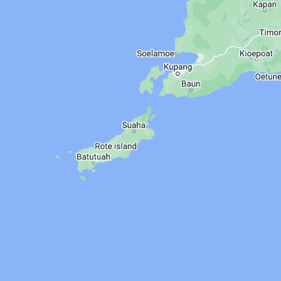 Map showing location of Bebengu (-10.698100, 123.311400)