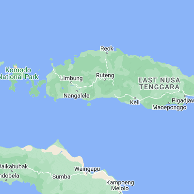 Map showing location of Benteng (-8.816500, 120.369500)