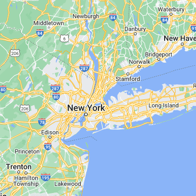 Map showing location of Borough of Bronx (40.849850, -73.866410)