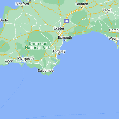 Map showing location of Brixham (50.394310, -3.515850)