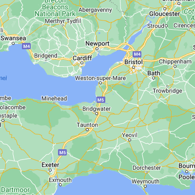 Map showing location of Burnham-on-Sea (51.238620, -2.997800)