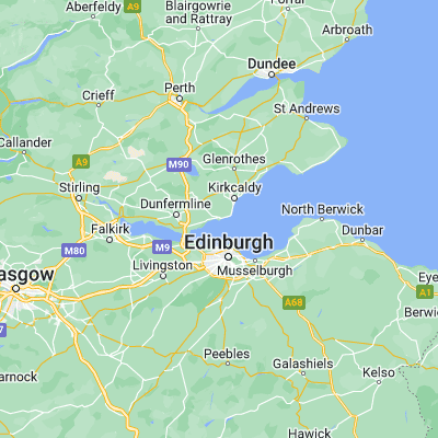 Map showing location of Burntisland (56.062480, -3.231760)