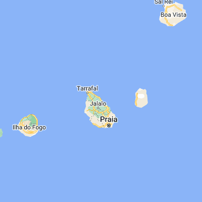 Map showing location of Calheta (15.186130, -23.592280)