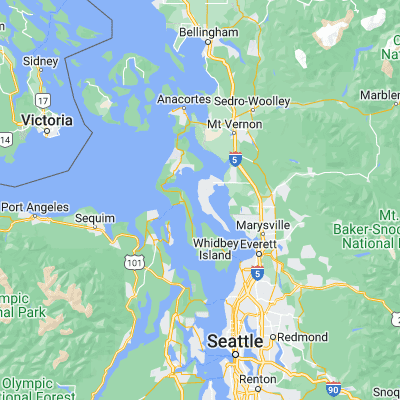 Map showing location of Camano (48.173990, -122.528210)