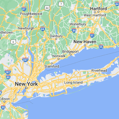 Map showing location of East Norwalk (41.105650, -73.398450)