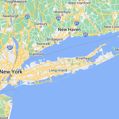 Map showing location of East Setauket (40.941490, -73.105940)