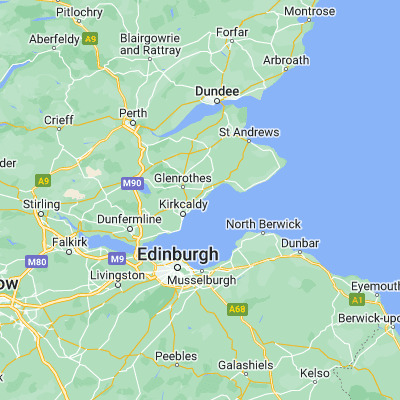 Map showing location of East Wemyss (56.160180, -3.064220)