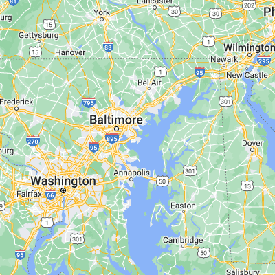 Map showing location of Edgemere (39.242050, -76.448020)
