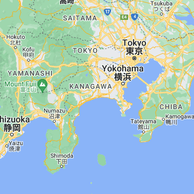 Map showing location of Hiratsuka (35.323060, 139.342220)