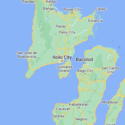 Map showing location of Iloilo (10.696940, 122.564440)