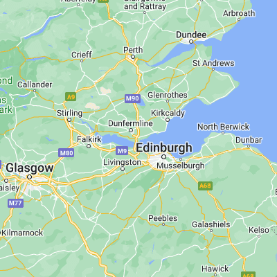 Map showing location of Inverkeithing (56.032970, -3.395550)