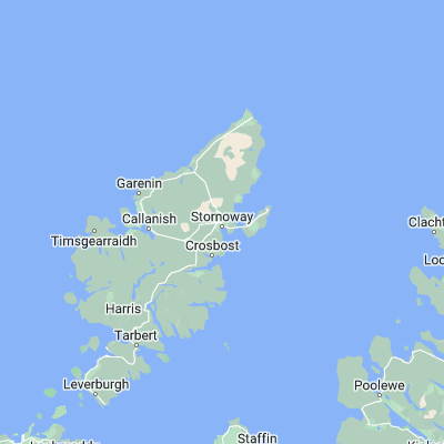 Map showing location of Isle of Lewis (58.219010, -6.388030)