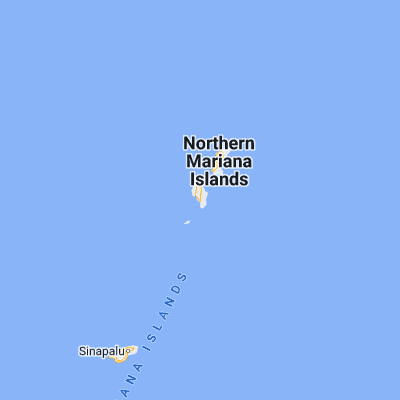 Map showing location of JP Tinian Town pre-WW2 (14.968740, 145.624370)