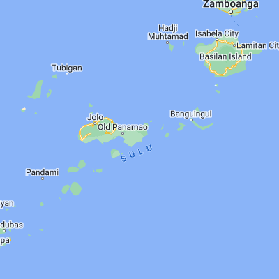 Map showing location of Kalang (5.919720, 121.363060)