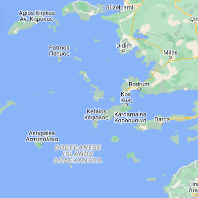 Map showing location of Kálymnos (36.950000, 26.983330)