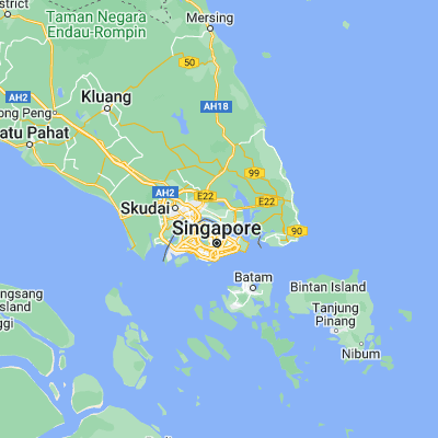 Map showing location of Kampung Pasir Gudang Baru (1.472600, 103.878000)