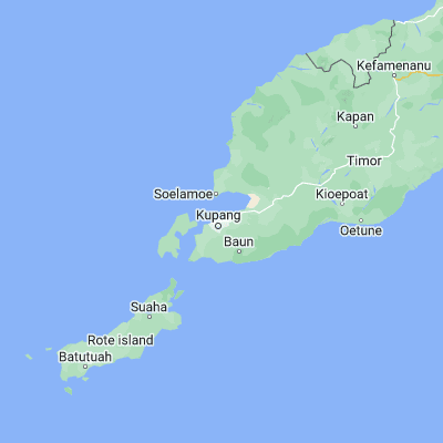 Map showing location of Kelapalima (-10.149900, 123.619400)