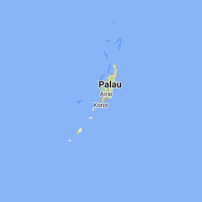Map showing location of Koror State (7.339780, 134.473260)