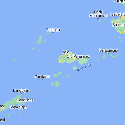 Map showing location of Kulase (5.905200, 120.956900)