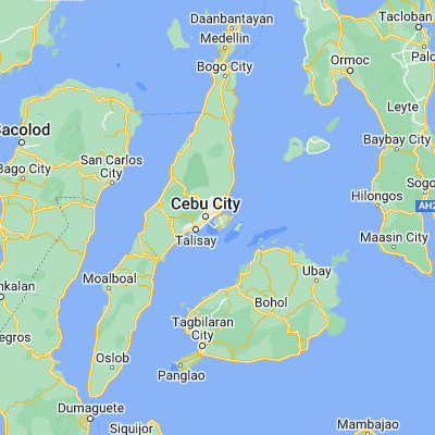 Map showing location of Lapu-Lapu City (10.310280, 123.949440)