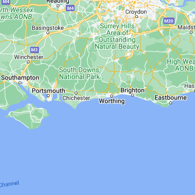 Map showing location of Littlehampton (50.806910, -0.537820)
