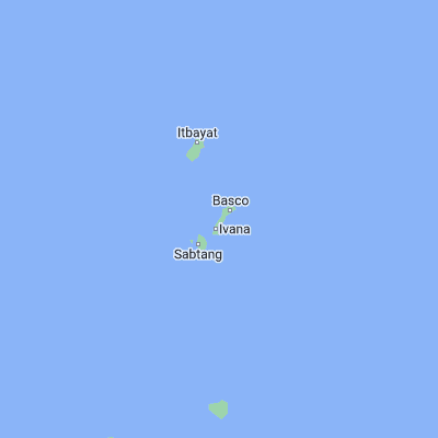 Map showing location of Mahatao (20.415850, 121.947070)
