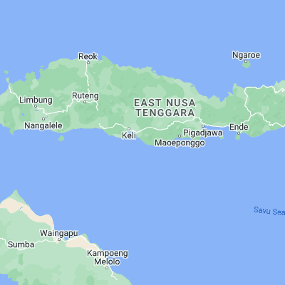 Map showing location of Malapedo B (-8.918000, 120.913700)