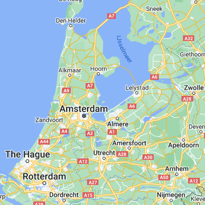 Map showing location of Marken (52.458330, 5.102780)
