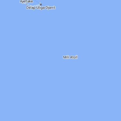 Map showing location of Mili (6.081500, 171.735020)