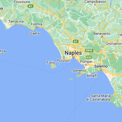 Map showing location of Monte di Procida (40.798090, 14.050230)