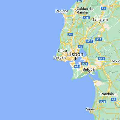 Map showing location of Monte Estoril (38.702790, -9.416060)
