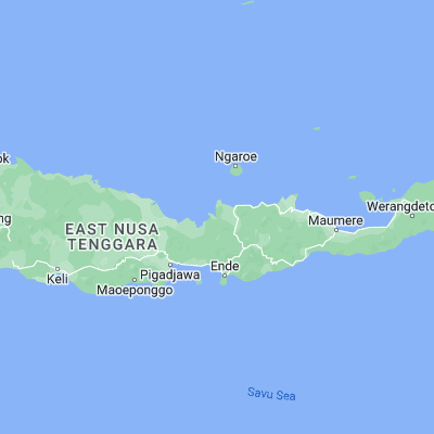 Map showing location of Mukusaki (-8.565340, 121.616710)