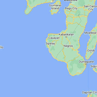 Map showing location of Nabulao (9.661600, 122.457700)