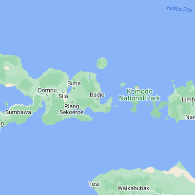 Map showing location of Naebugis (-8.577400, 119.006900)