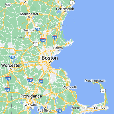 Map showing location of Nahant (42.426490, -70.918940)