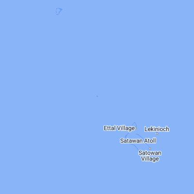 Map showing location of Namoluk (5.915000, 153.140000)